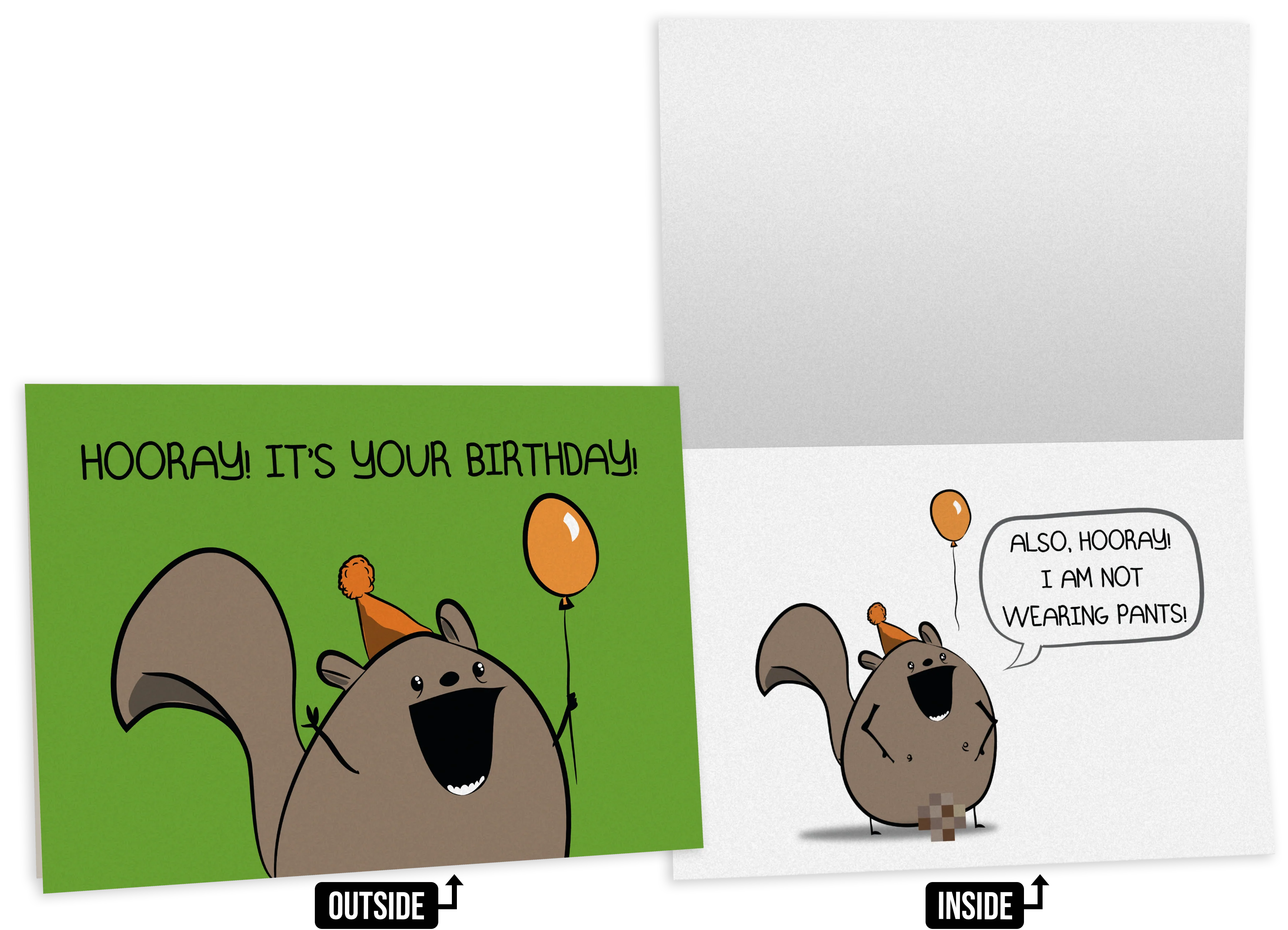 NSFW Birthday Greeting Card Bundle - 4 pack - Image 4