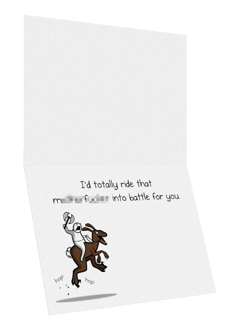 BunnyRaptor - NSFW Friendship Card - Image 3