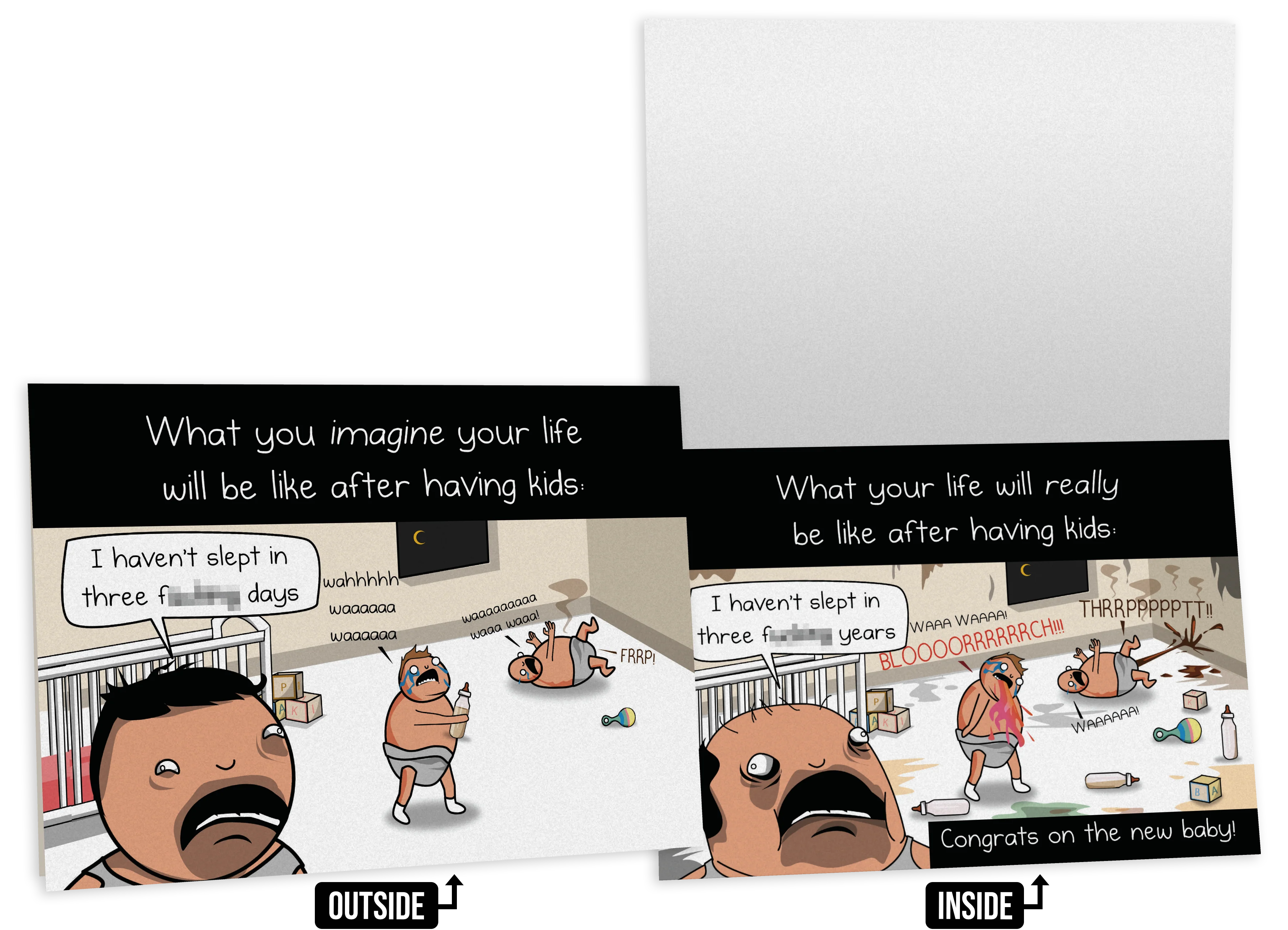 NSFW Friendship Greeting Card Bundle - 4 pack - Image 5