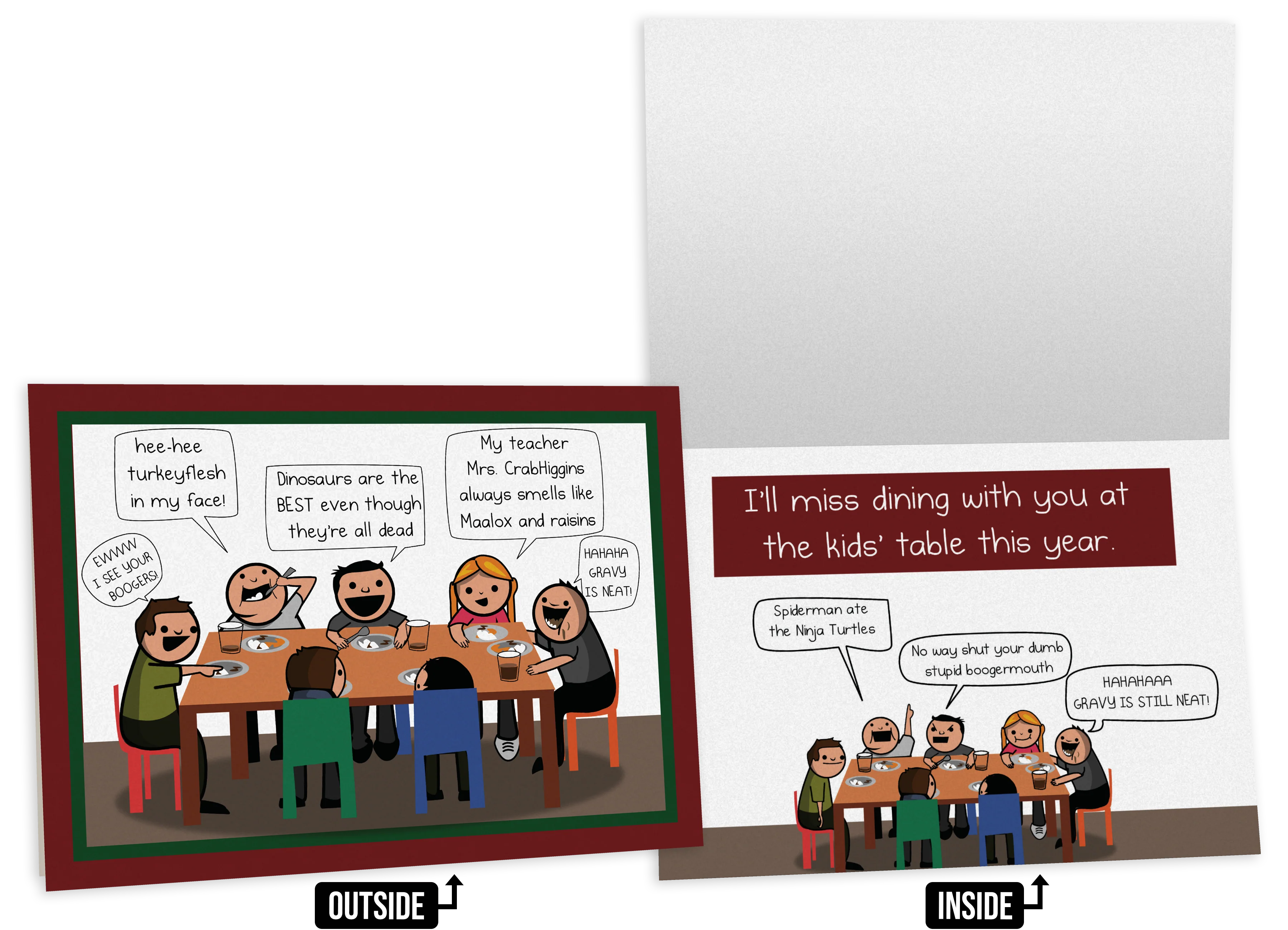 NSFW Holiday Greeting Card Bundle - 4 pack - Image 5